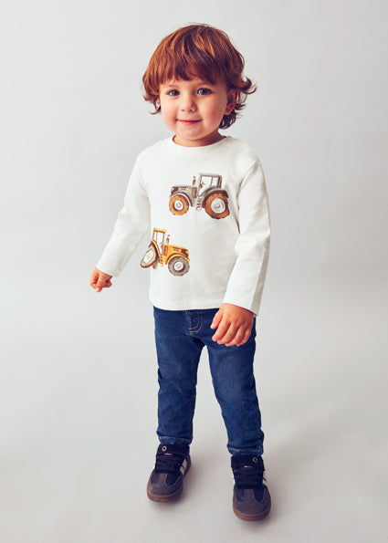 Baby/Toddler Tractor Fun L/S Tee