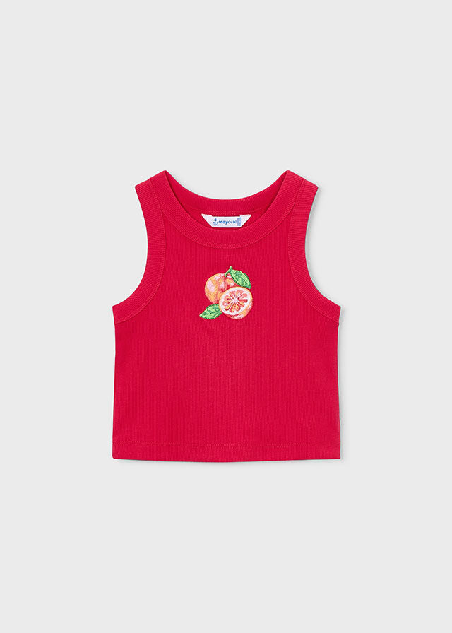 Girl's Persimon Tank Top