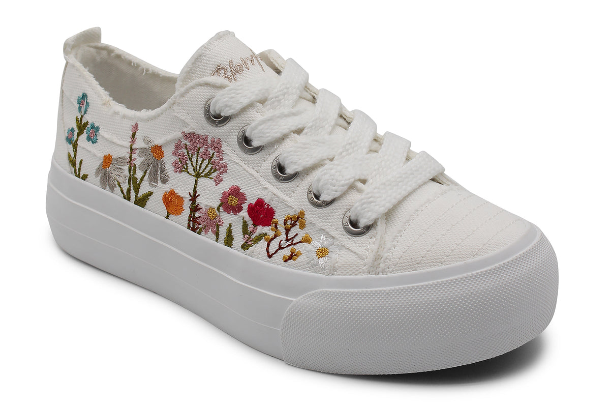Women's Embroidered Fashion Sneaker