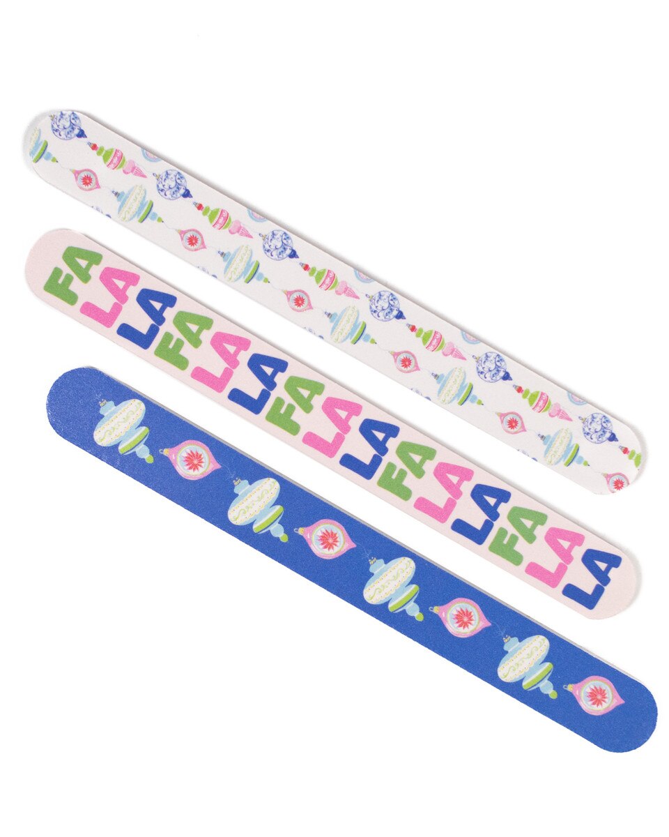 Holiday Festive Nail File Set