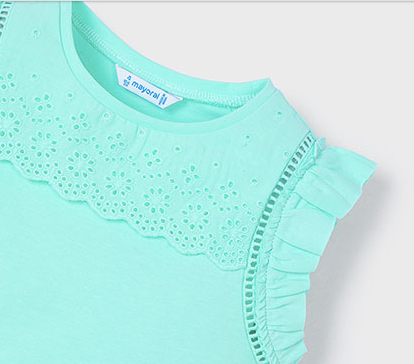 Girl Eyelet Shirt