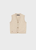 Baby & Toddler Boy Button Up Knit Vest