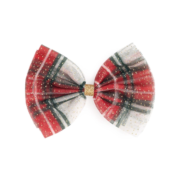 Christmas Tartan Headband and Bow