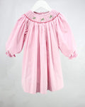 Smocked Candy Cane Dress