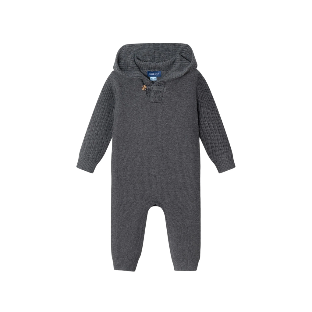 Boy's Hooded Romper