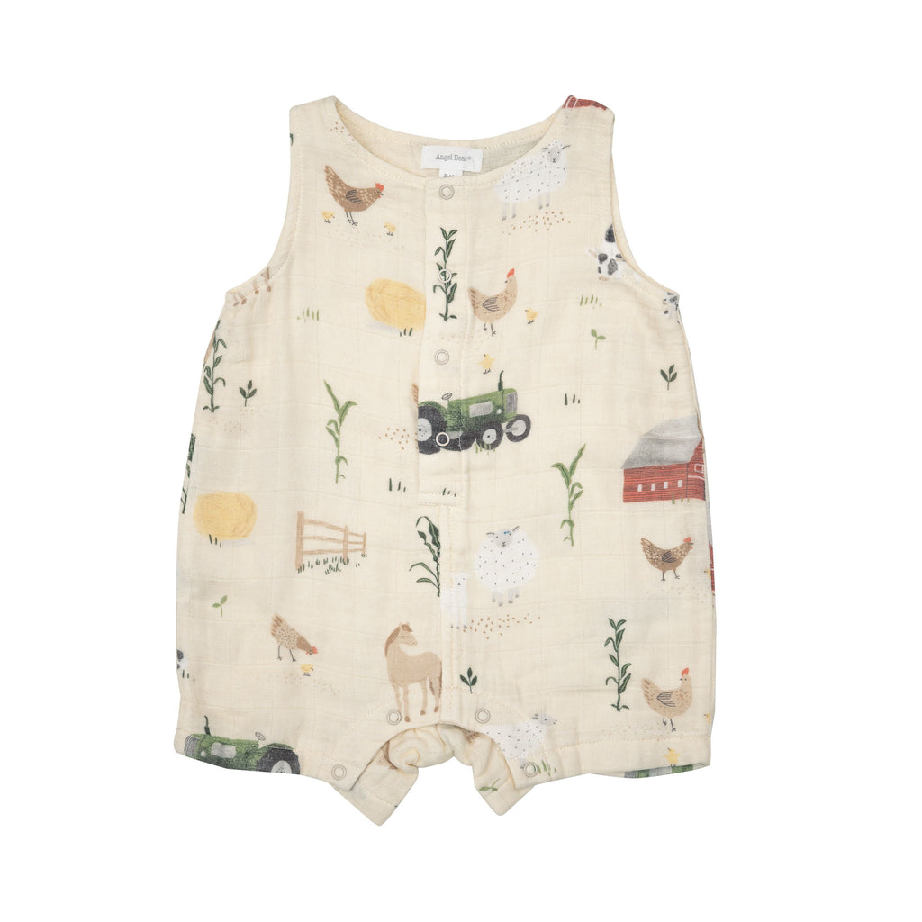 Baby & Toddler Boy Muslin Shortie