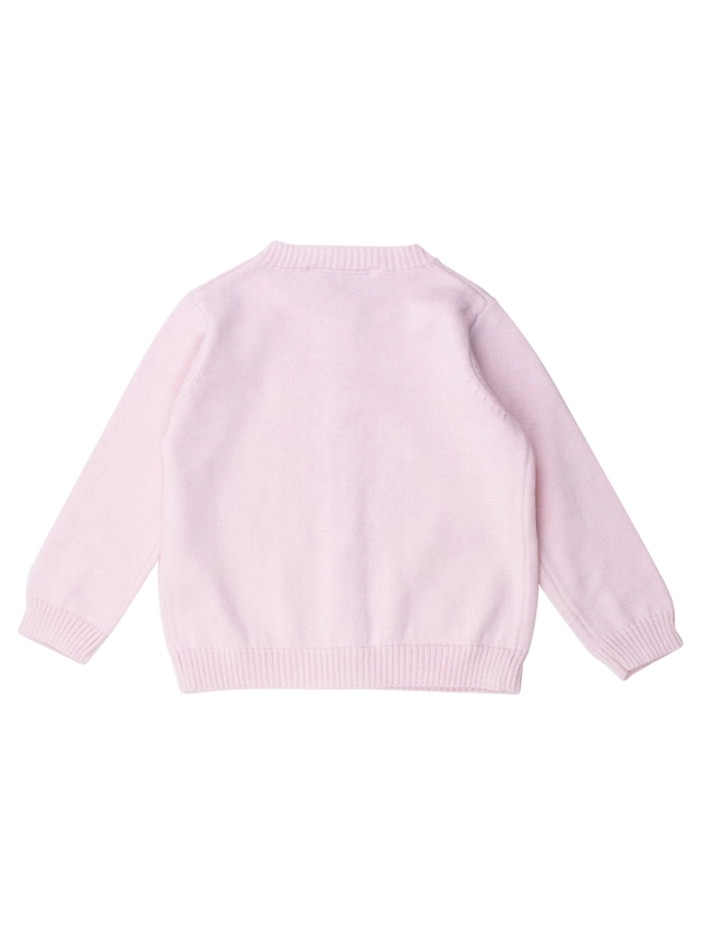 Girl's Pointelle Cardigan