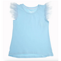 Girl Tulle Ruffle Shirt