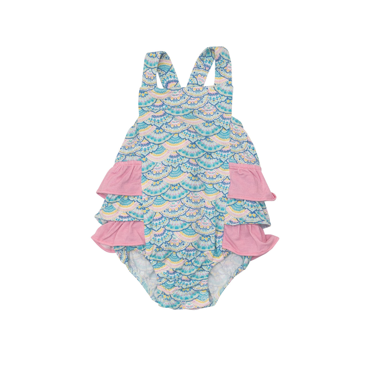 Baby & Toddler Ruffled Bamboo Sunsuit