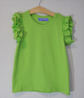 Lanie & Libby Girl's Solid S/S Tops