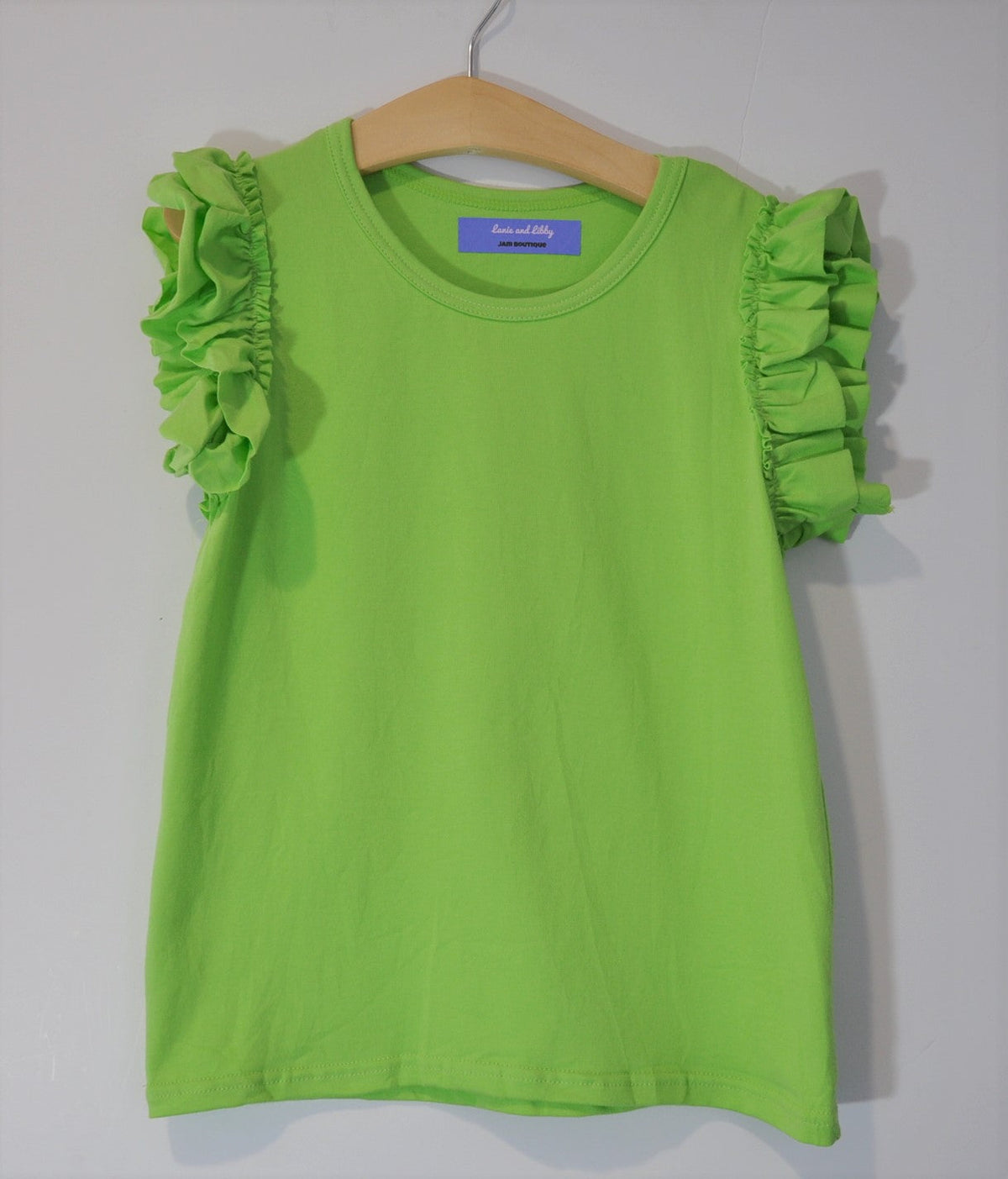 Lanie & Libby Girl's Solid S/S Tops