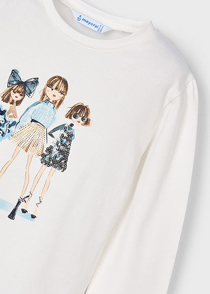 Sparkle Girls L/S Top