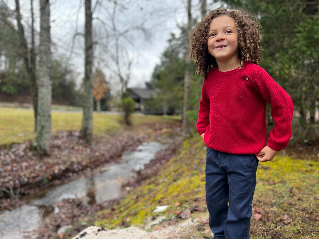 Boy Cotton Sweater