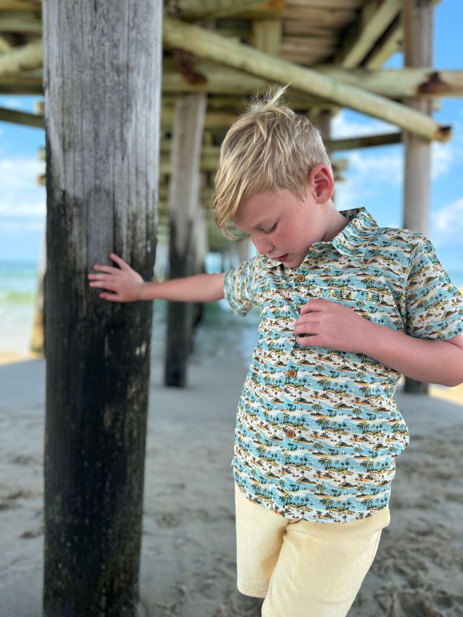 Baby & Toddler Maui Printed Shirt