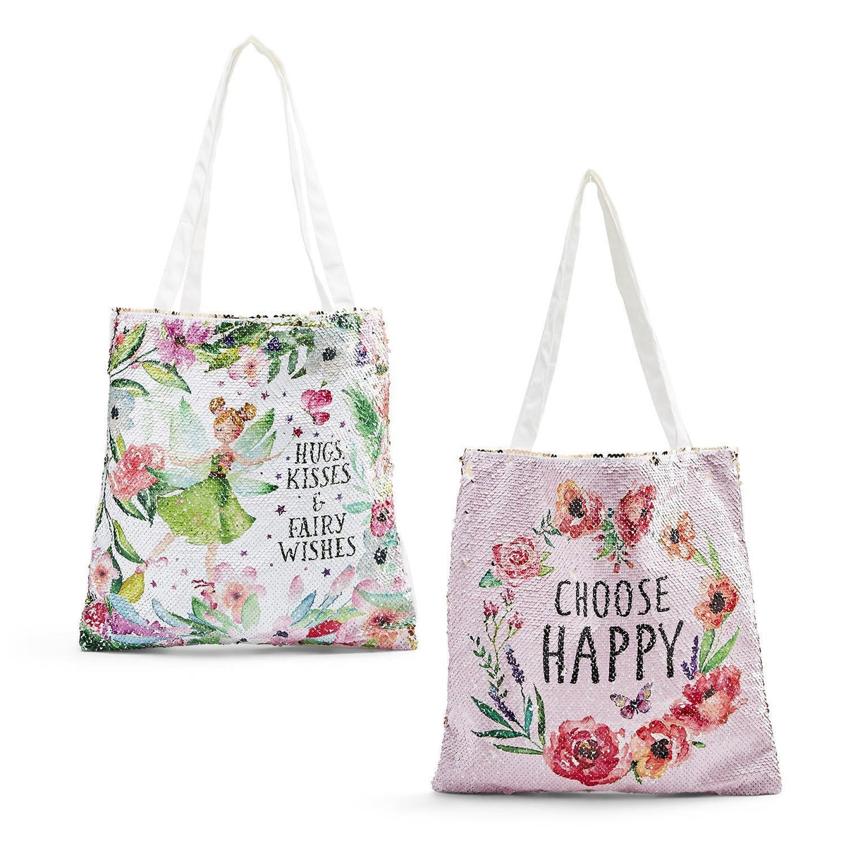 Sequined Tote Bags