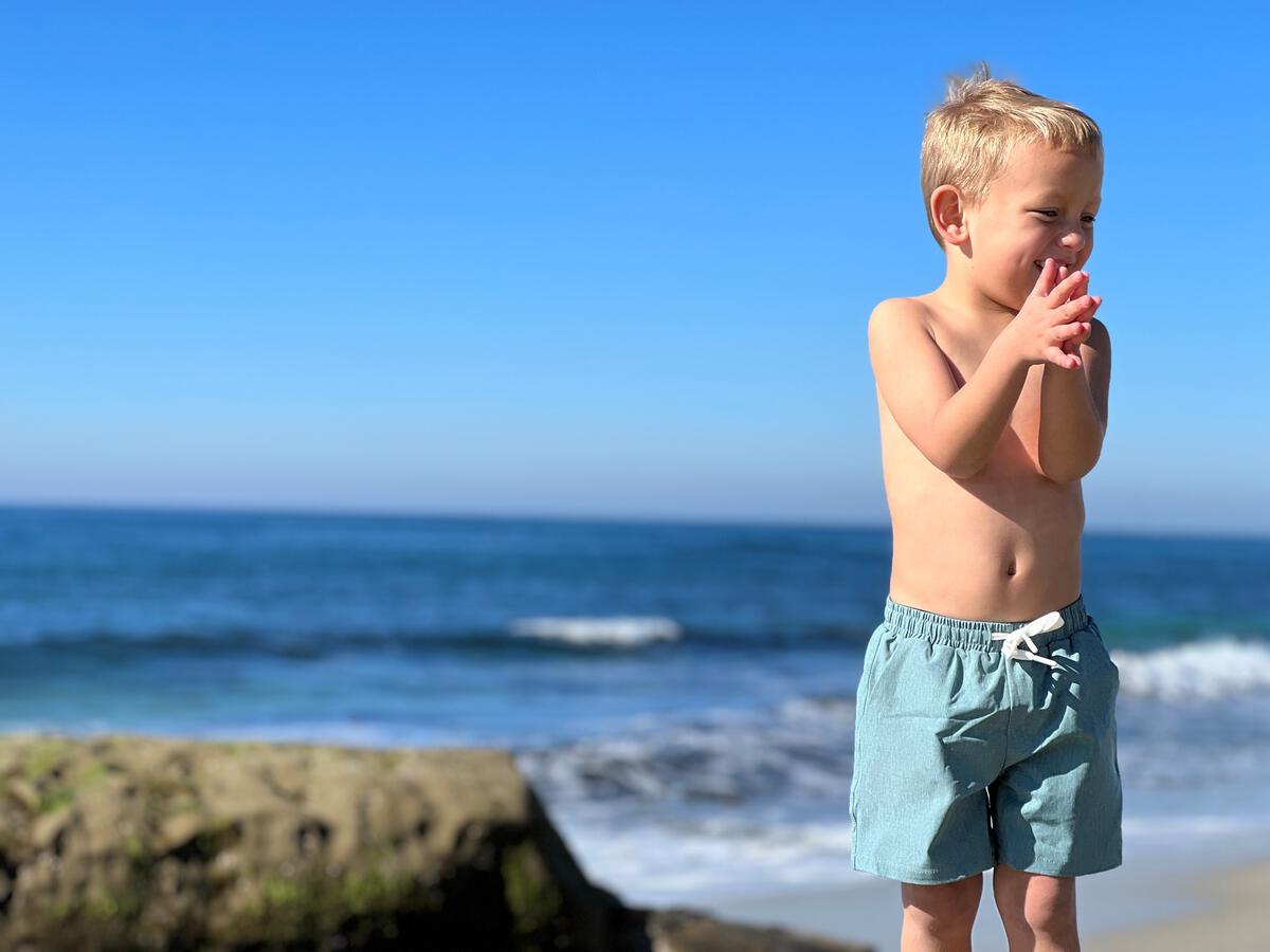Boy's Swim Trunks