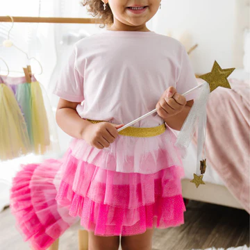 Tiered Petal Tutu Skirt