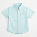 Boy's Checked Performance S/S Shirt