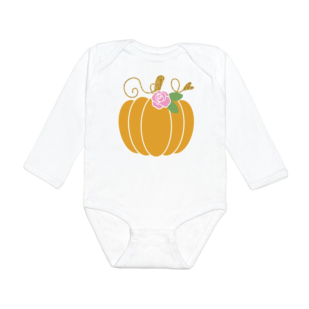 Pumpkin Rose L/S T-Shirt