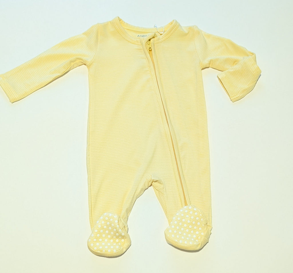 Basics Bamboo 2-Way Zipper Footie