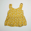 Girl Daisy Strap Peplum Top