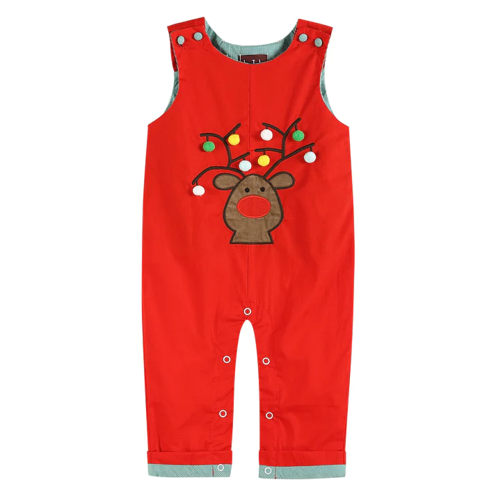 Baby & Toddler Christmas Reindeer Overalls
