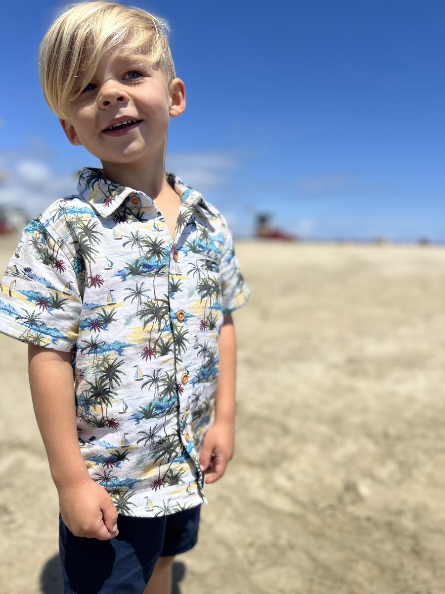 Boy's Woven Aloha S/S Shirt