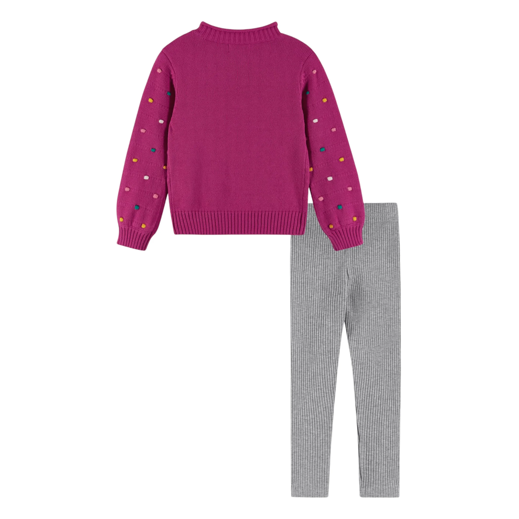 Girl's Sweater  & Legging Set