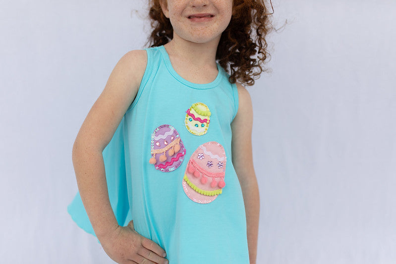Girl Easter Tank Top
