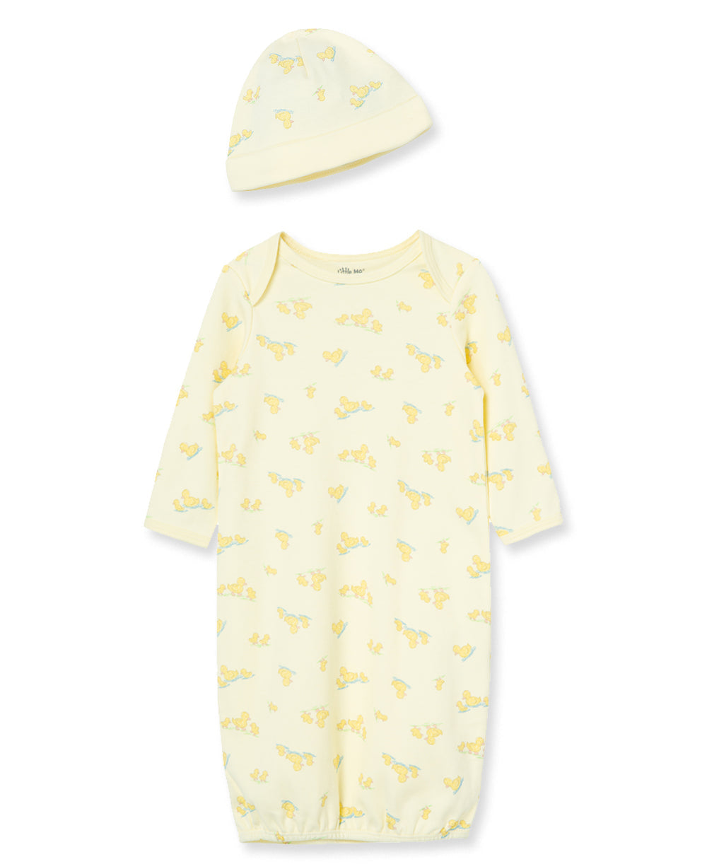 Baby Gown & Cap Set