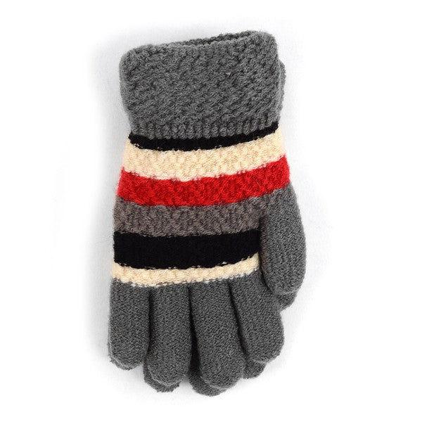 Boy's Knit Gloves