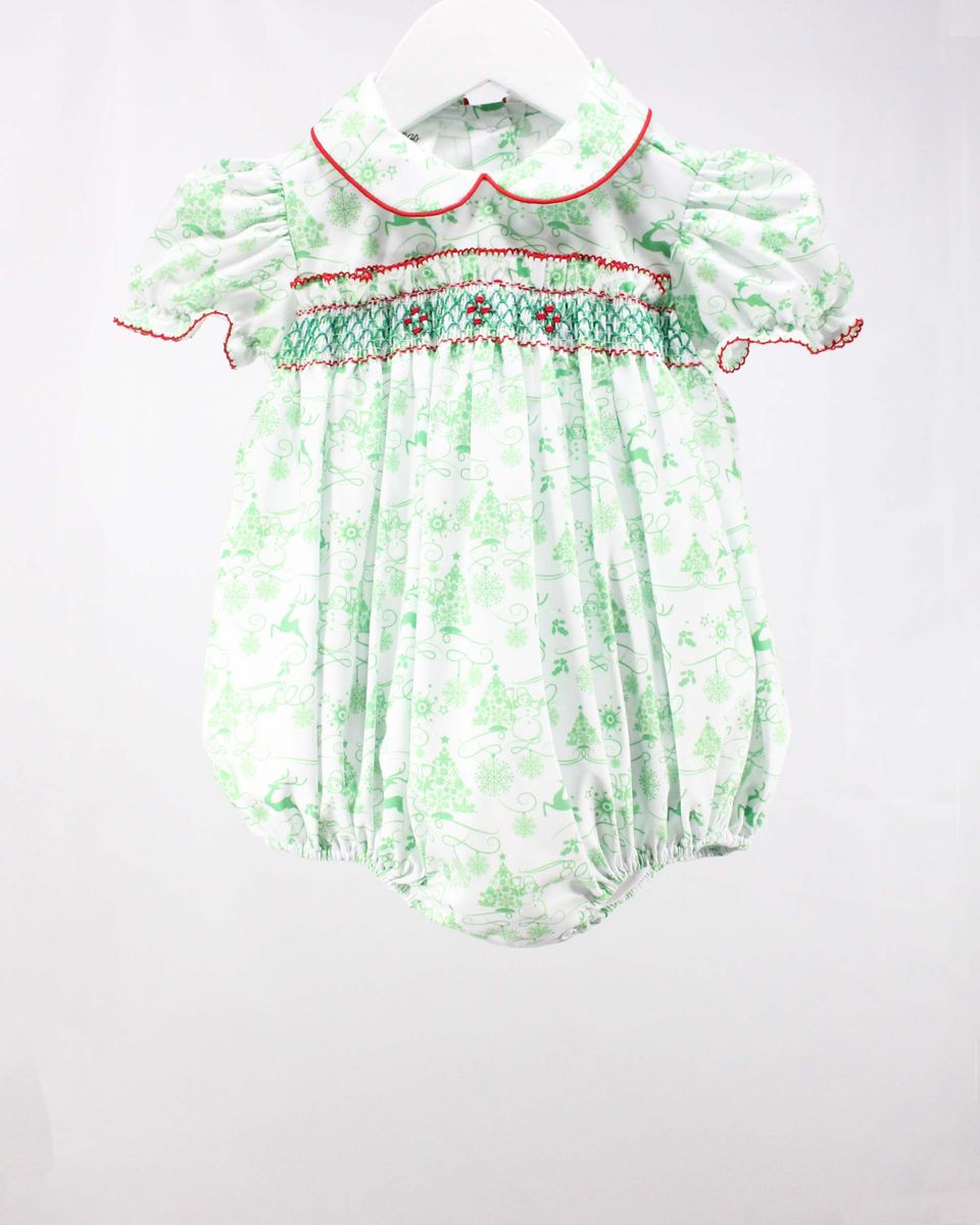 Baby & Toddler Christmas Toile Bubble