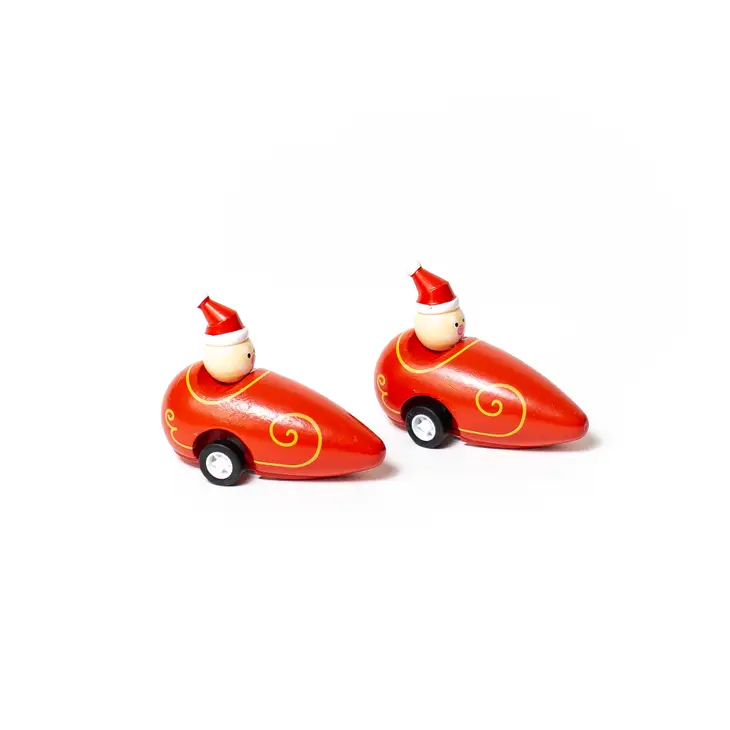 Pull-Back Santa Sleigh