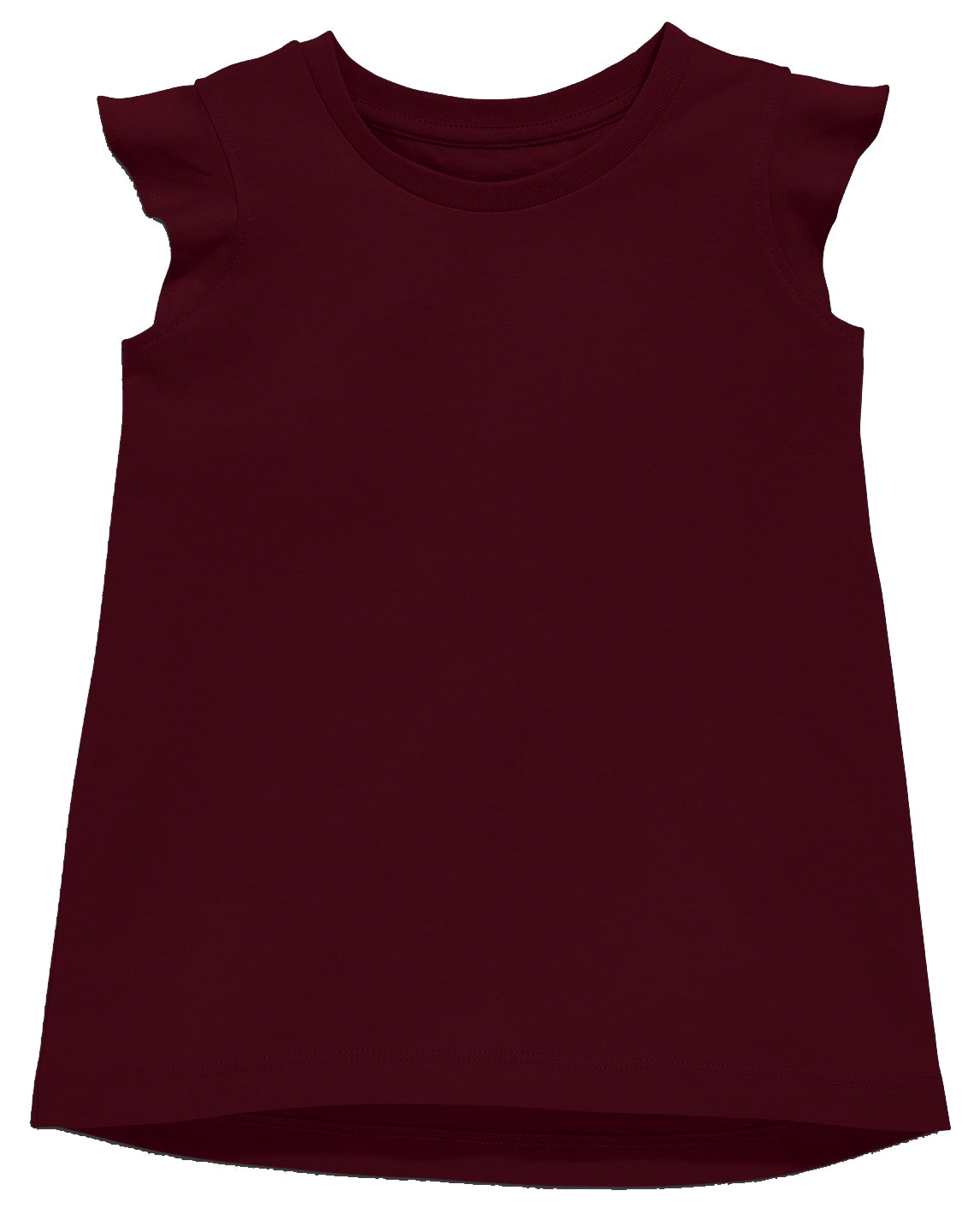 Ruffled Cap Sleeve Top