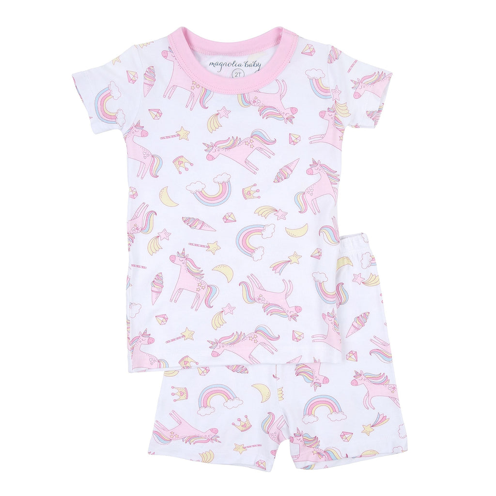 Girl S/S, Short Bamboo Pj's