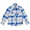 Boy Pearl Snap L/S Plaid Shirt