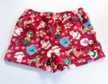 Fleece Pj Christmas Shorts