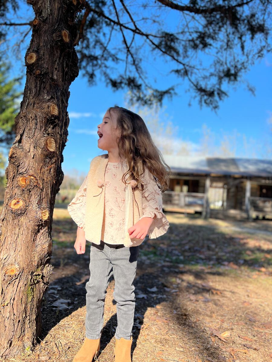 Girl Split Sleeve Lola Blouse