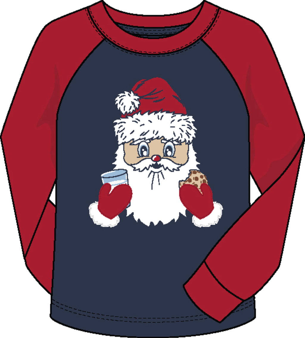 Santa Milk & Cookie T-Shirt