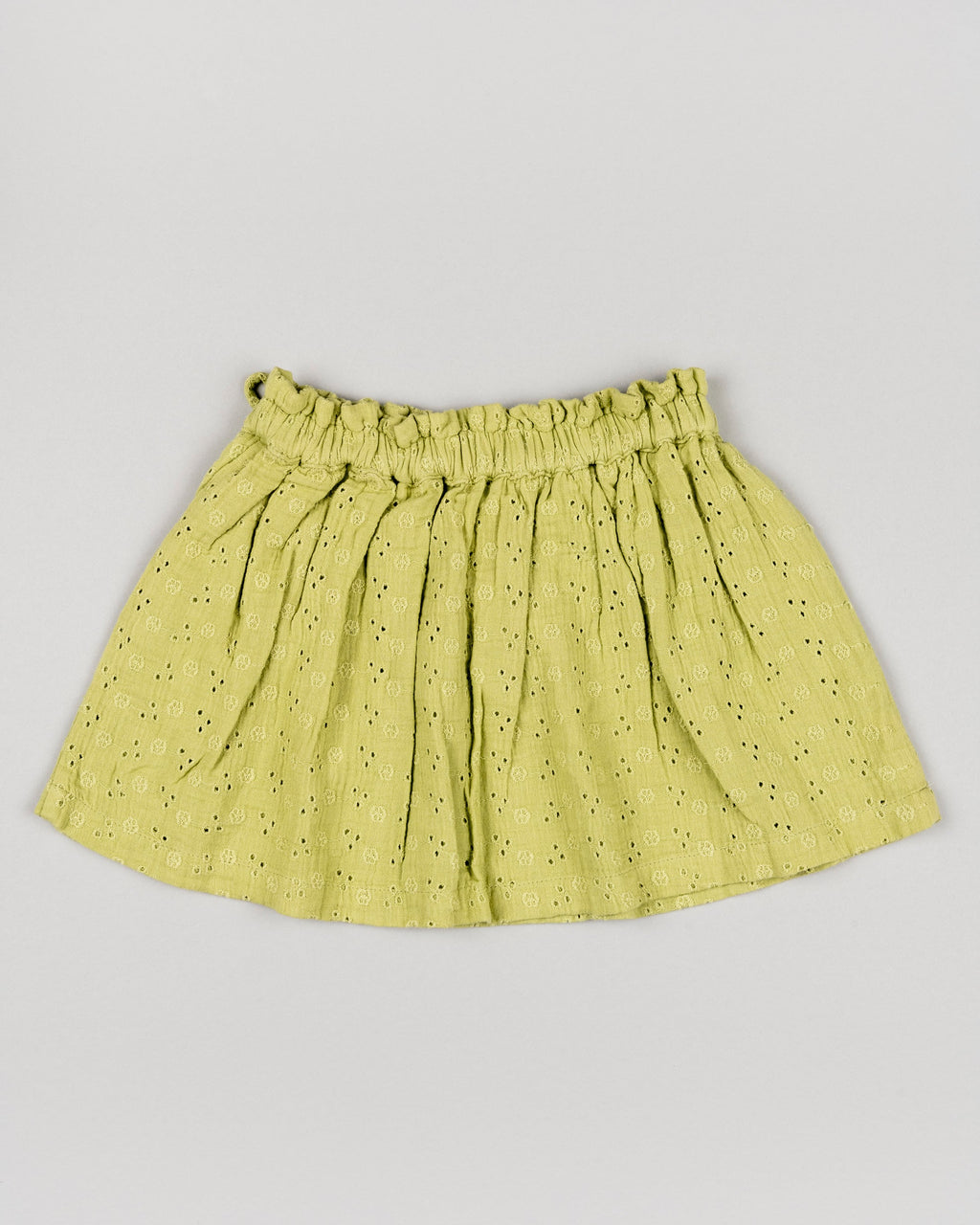 Eyelet Cotton Skirt