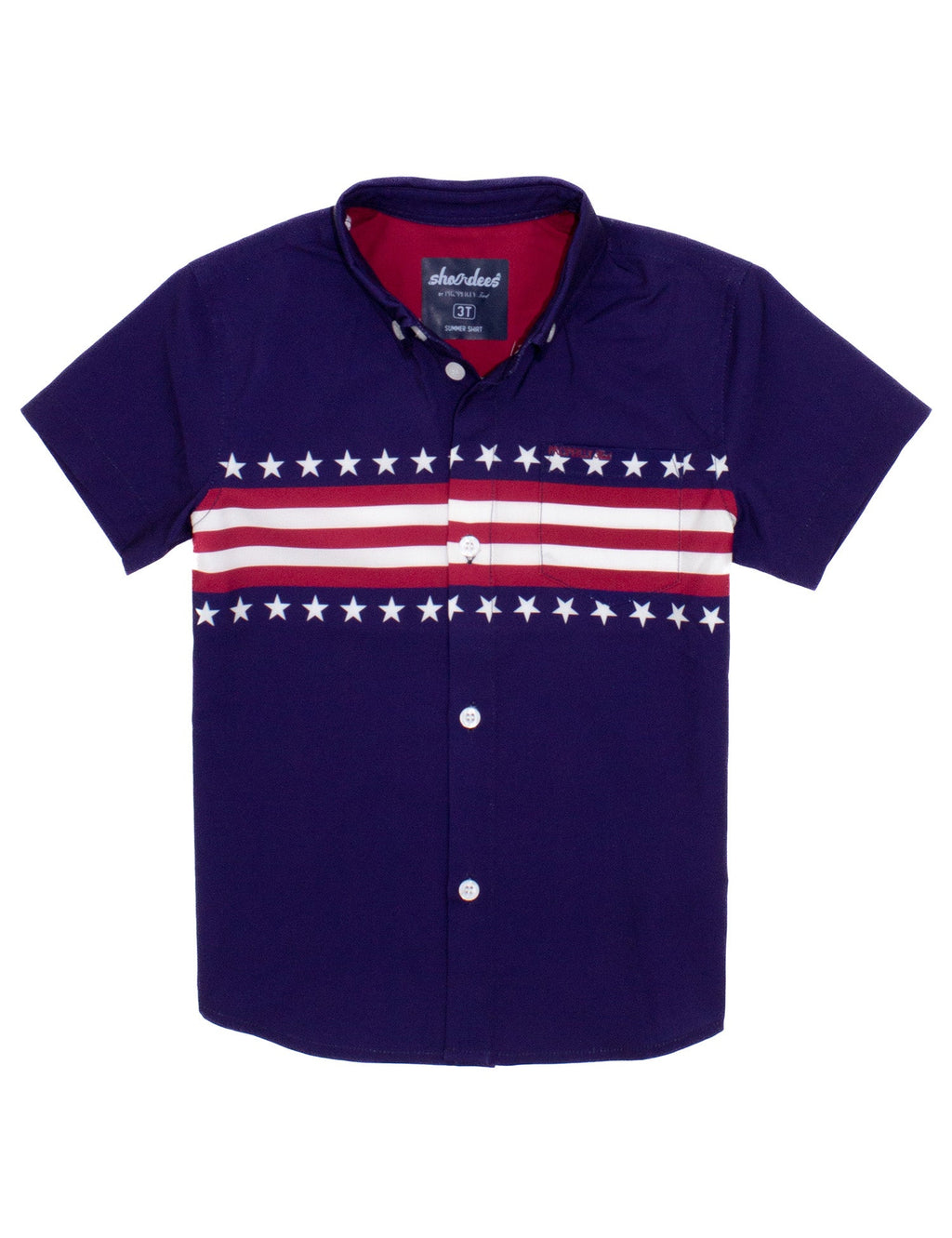 Boy S/S Button Down Shirt