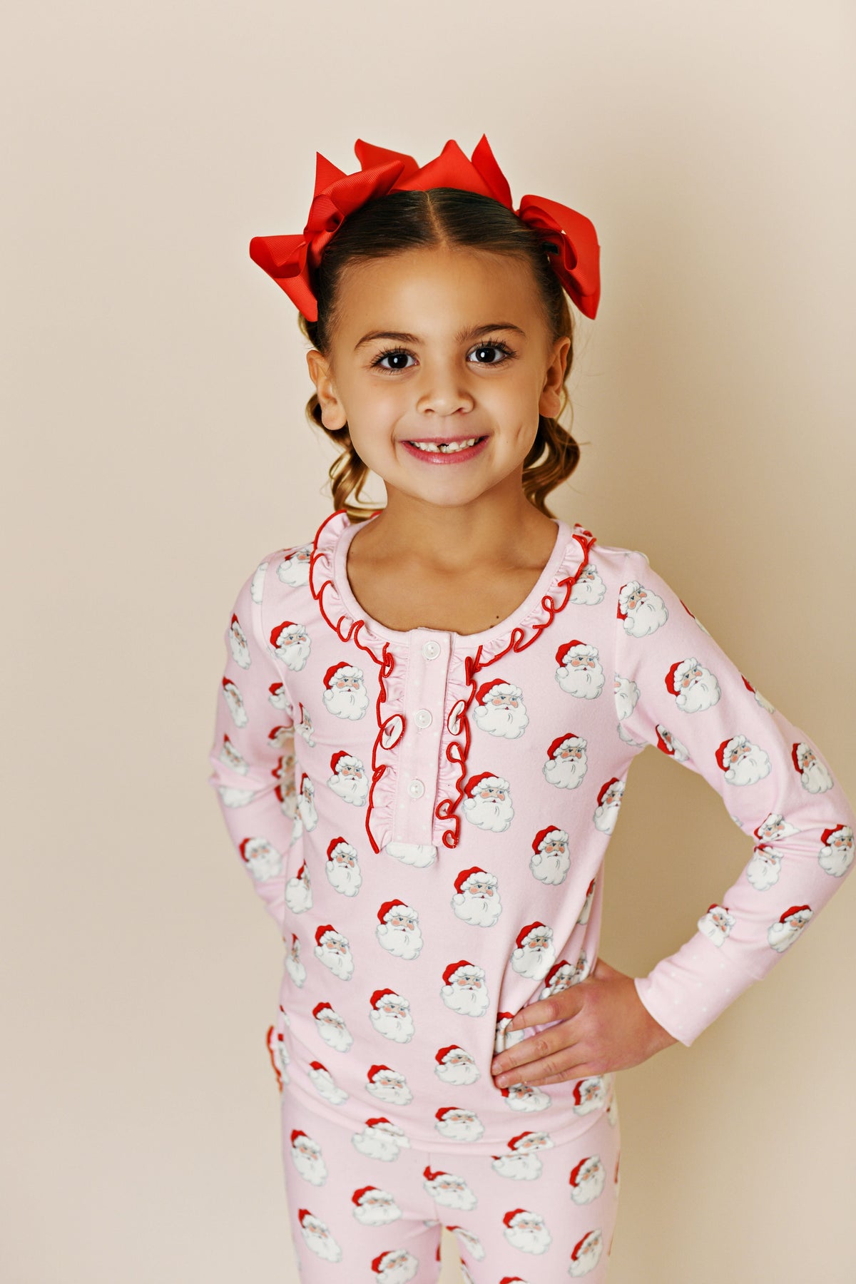 Santa 2pc Pj's Set