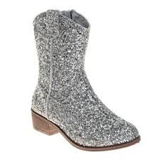 Girl Glitter Western Boot