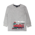 Christmas Train  Front & Back L/S Shirt