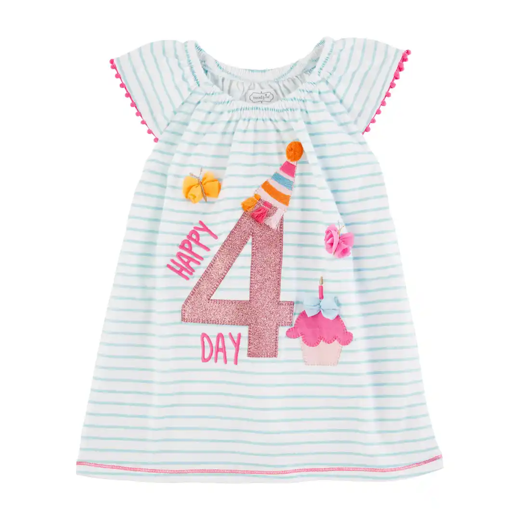 Mud Pie Girl Birthday Top