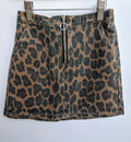 Leopard Mini Skirt