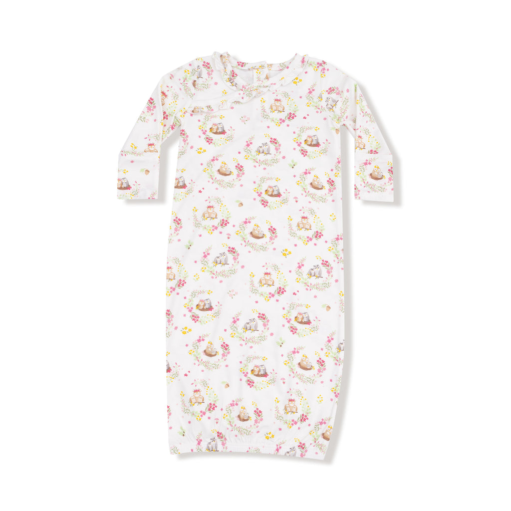 Baby Girl Bamboo Kimono Gown