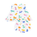 Girls Ruffle Back Top & Bloomer