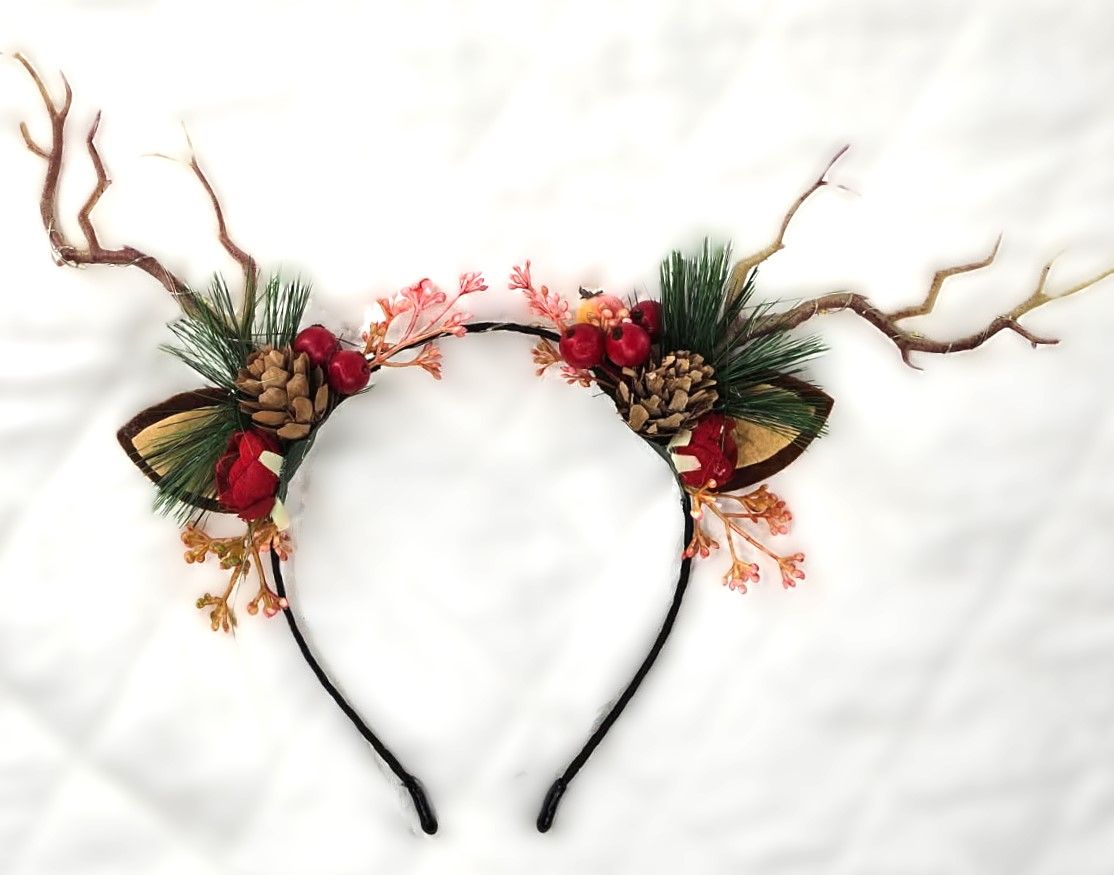 Holiday Reindeer Antlers