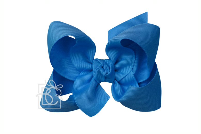 4.5" Single Loop Grosgrain Bow